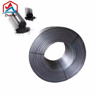 Kalsiumpiiydinlanka teräksen valmistuksessa